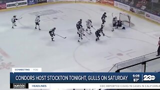 Bakersfield Condors face Stockton Heat on Wednesday