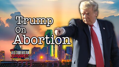 Trump on abortion, Owens vs Shapiro debate and give away!