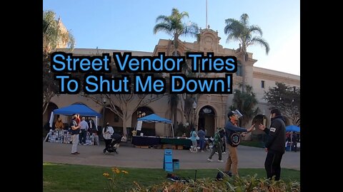 Friday the 13th Rude Street Vendor Debacle! -- Busker Life