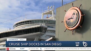 Cruise ships dock amidst CDC warnings