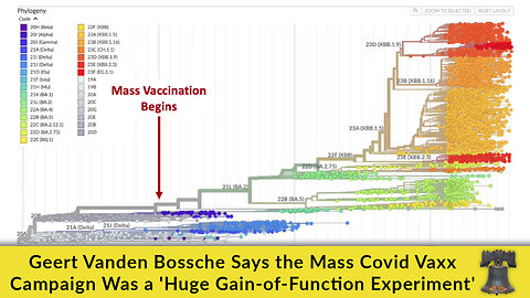Geert Vanden Bossche Says the Mass Covid Vaxx Campaign Was a 'Huge Gain-of-Function Experiment'