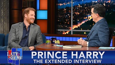 Prince Harry, The Duke Of Sussex Talks #Spare With Stephen Colbert - EXTENDED INTERVIEW"