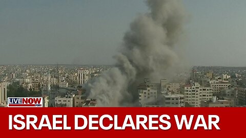BREAKING: Israel officially declares war on Hamas, 600+ killed, 2,000+ wounded | LiveNOW from FOX