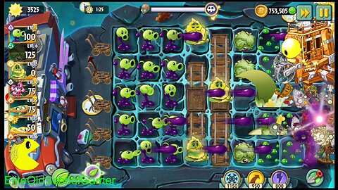 Plants vs Zombies 2 - Zomboss - Seedium Plant Showcase - Goo Peashooter - July 2023