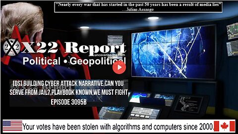 Ep. 3095b-[DS] Building Cyber Attack Narrative,Can You Serve From Jail?,Playbook Known,We Must Fight