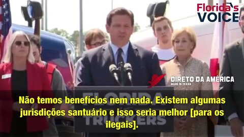 DeSantis: O Melhor Seria Biden Fazer Seu Maldito Trabalho