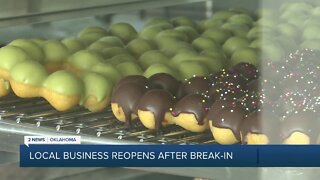 Local Business Reopens After Break-in