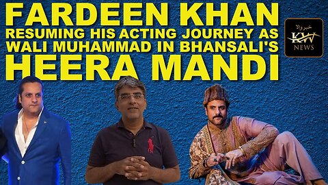 Fardeen Khan | Making his acting comeback after 14 years | SLB's Heera Mandi | Khabarwala News