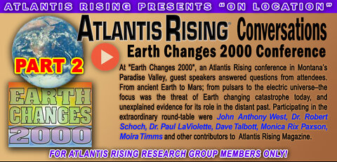 Earth Changes 2000 Conference Round-table Preview Atlantis Rising Magazine -