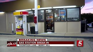 Burglar Steals Register From Nashville Gas Station