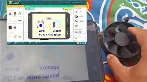 Arduino Bluetooth PC Fan Wind Sensor With RemoteXY And SmartPhone