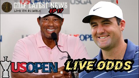US OPEN Round 2 Live Odds | Golf's Latest News Ep 17