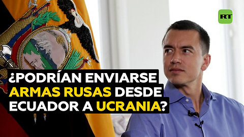 Un funcionario estadounidense confirma que podrían enviarse armas rusas desde Ecuador a Ucrania