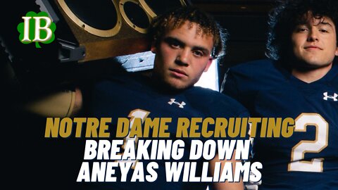 Breaking Down 2024 Notre Dame RB Target Aneyas Williams