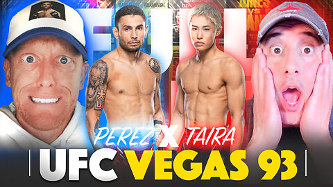 UFC Vegas 93: Perez vs. Taira FULL CARD Predictions and Bets