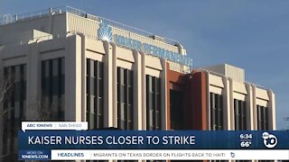 Kaiser nurses closer to strike