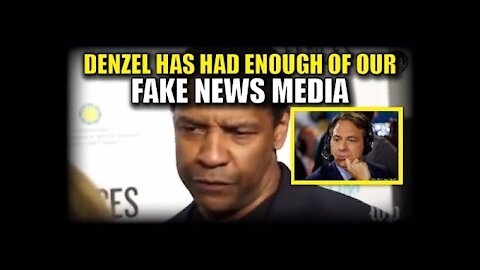 Denzel Washington, Media on Dishonesty and "Fake News"