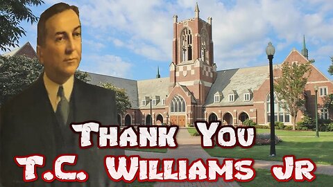 Thank You T.C. Williams Jr! University of Richmond named the Most Beautiful Campus in the Nation!