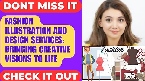 Fashion Design, Fashion Illustration, Fashion Graphic Designer, Fashion Motion Graphics