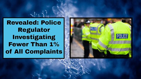 Revealed Police Regulator Investigating Fewer Than 1% of All Complaints