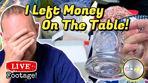 Horrabridge Car Boot Sale | I Left Easy Money On The Table! | UK eBay Reseller