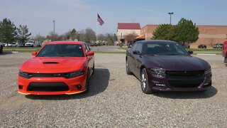 2021 Dodge Charger Scat Pack Vs 2021 Dodge Charger SXT AWD