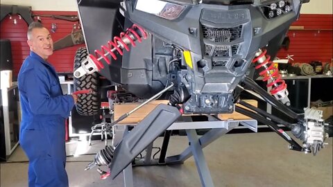 ZBROS 2" Forward Offset A-Arms RZR RS1 Installation | Irnieracing