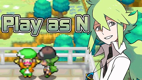 Pokemon Black 2 - Play as N - NDS Hack ROM, The Same as Pokemon Black 2 but you play as N