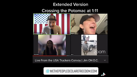 Live From the USA Truckers Convoy | Jim ON D.C.