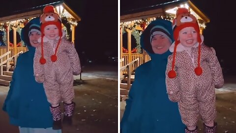 Kid Says 'Cheese' Whenever Camera Flashes