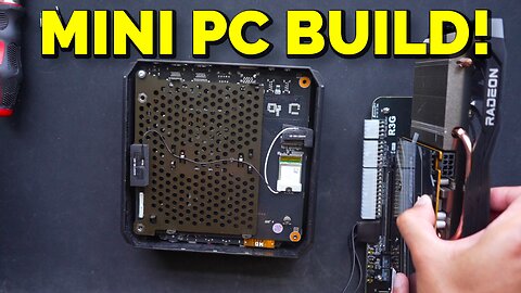 Mini PC Build With Bros!🔥