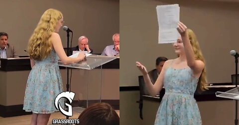 14-Year-Old Girl Trolls School Board After Members Walked Out During Her Previous Speech