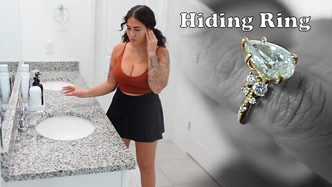 Hiding My Fiancé’s Engagement Ring!! _BAD IDEA_