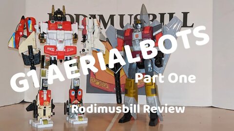 Transformers G1 AERIALBOTS & SUPERION Review (Part One)