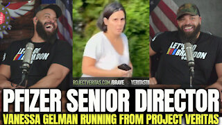 Pfizer Sr Director Vanessa Gelman Running From Project Veritas