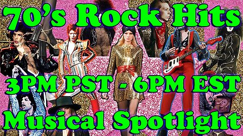 Musical Spotlight Episode 50 | 70's Rock Hits | On The Fringe