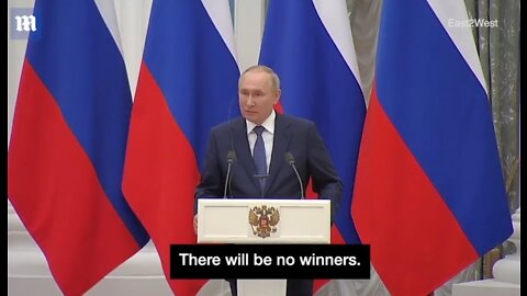 Breaking: Putin says there will be no winner in Nato-Russia war