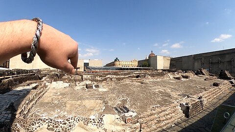 Templo Mayor Museum in Historic Mexico City