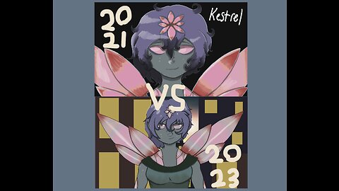 Kestrel 2021 Vs Kestrel 2023 Speed Paints