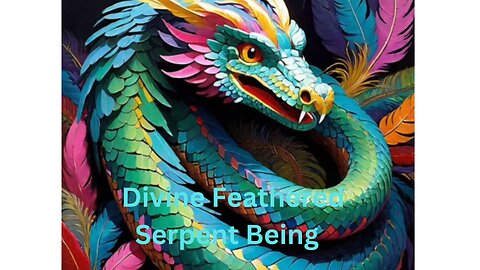 Divine Feathered Serpent Being ~ galaxygirl 3/12/2024