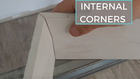 Two Techniques For Baseboard / Skirting Internal Corners