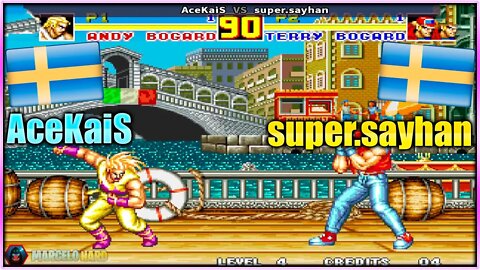 Fatal Fury 2 (AceKaiS Vs. super.sayhan) [Sweden Vs. Sweden]