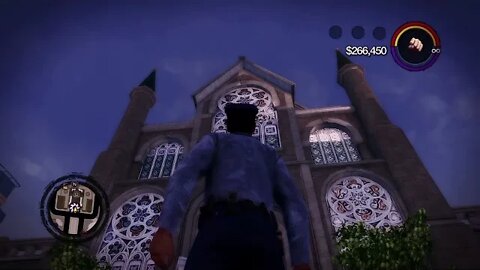 Saints Row 2 (PC) - Exploring Old Church from SR1 and Tour Guide (SPOILERS)