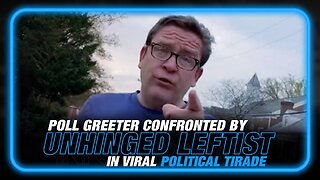 Man Threatened by Deranged Leftist at Virginia Polling Place Tells the Rest of the Story Not Caught