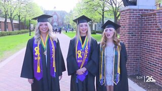 Triplets graduate from St. Norbert College