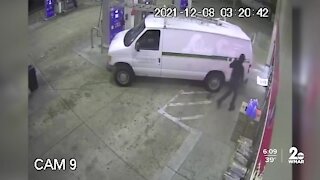 Baltimore Public Works employee used stolen city owned truck in attempt to steal store ATM