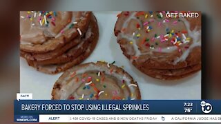 Fact or Fiction: Bakery forced to stop using sprinkles?