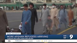 More Afghan refugees arriving in Tucson
