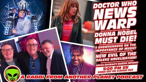 Doctor Who News Warp! 3 Showrunners On The Importance of Music! New Evil of The Daleks Novelization!