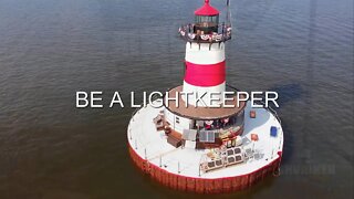 Drone Flight Around Borden Lighthouse - Fall River, MA